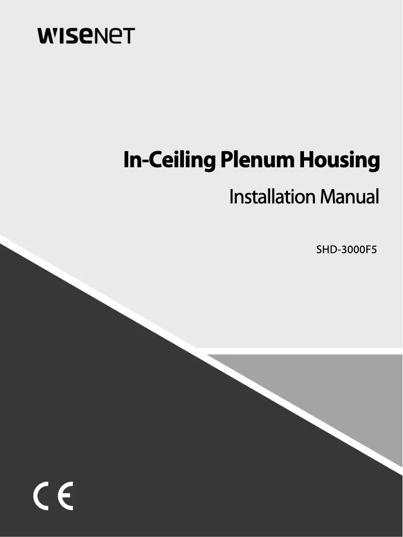 Imagen de la primera página del manual del dispositivo SHD-3000F5