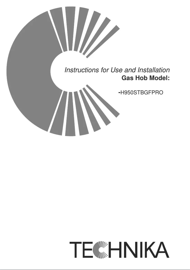 Página 1 del manual Manual de usuario Technika H950STBGFPRO