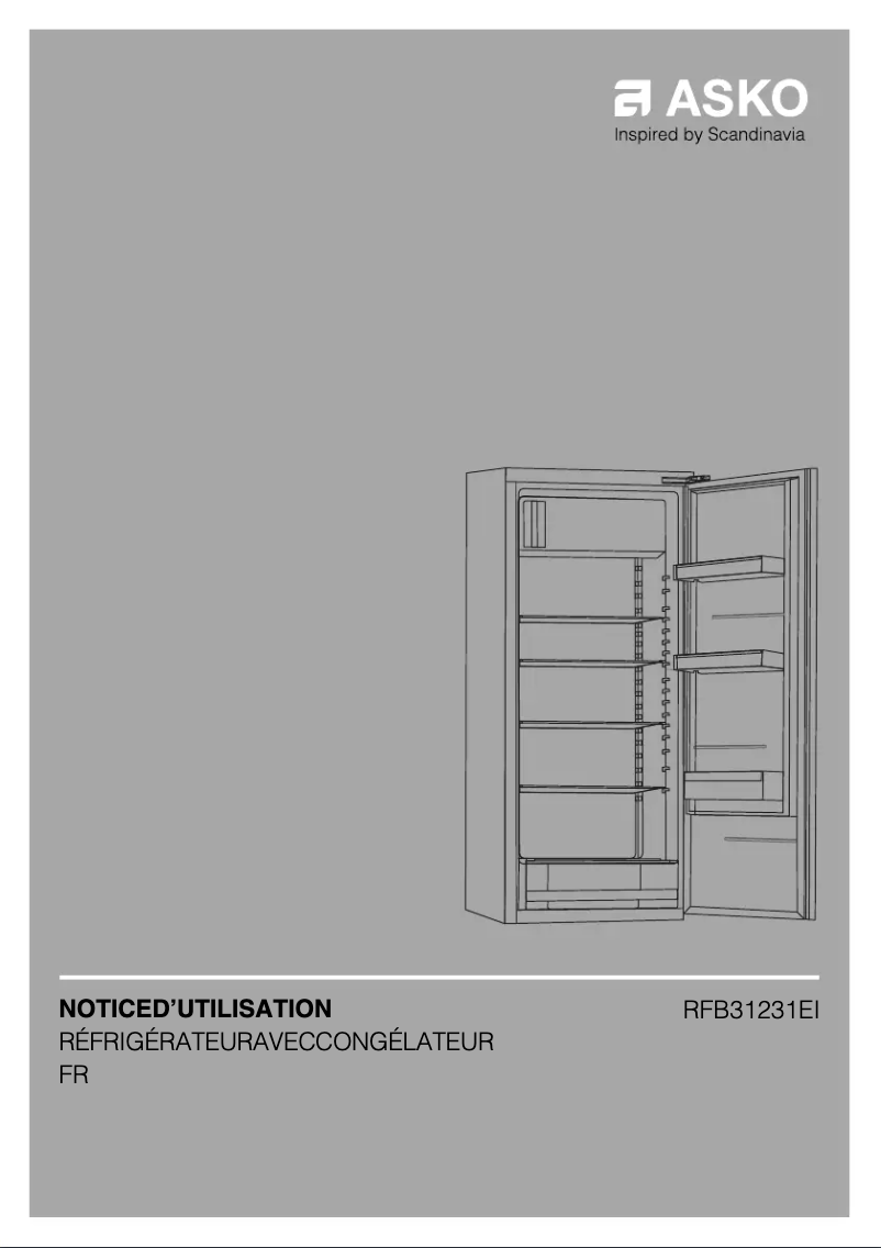 Imagen de la primera página del manual del dispositivo RFB31231EI