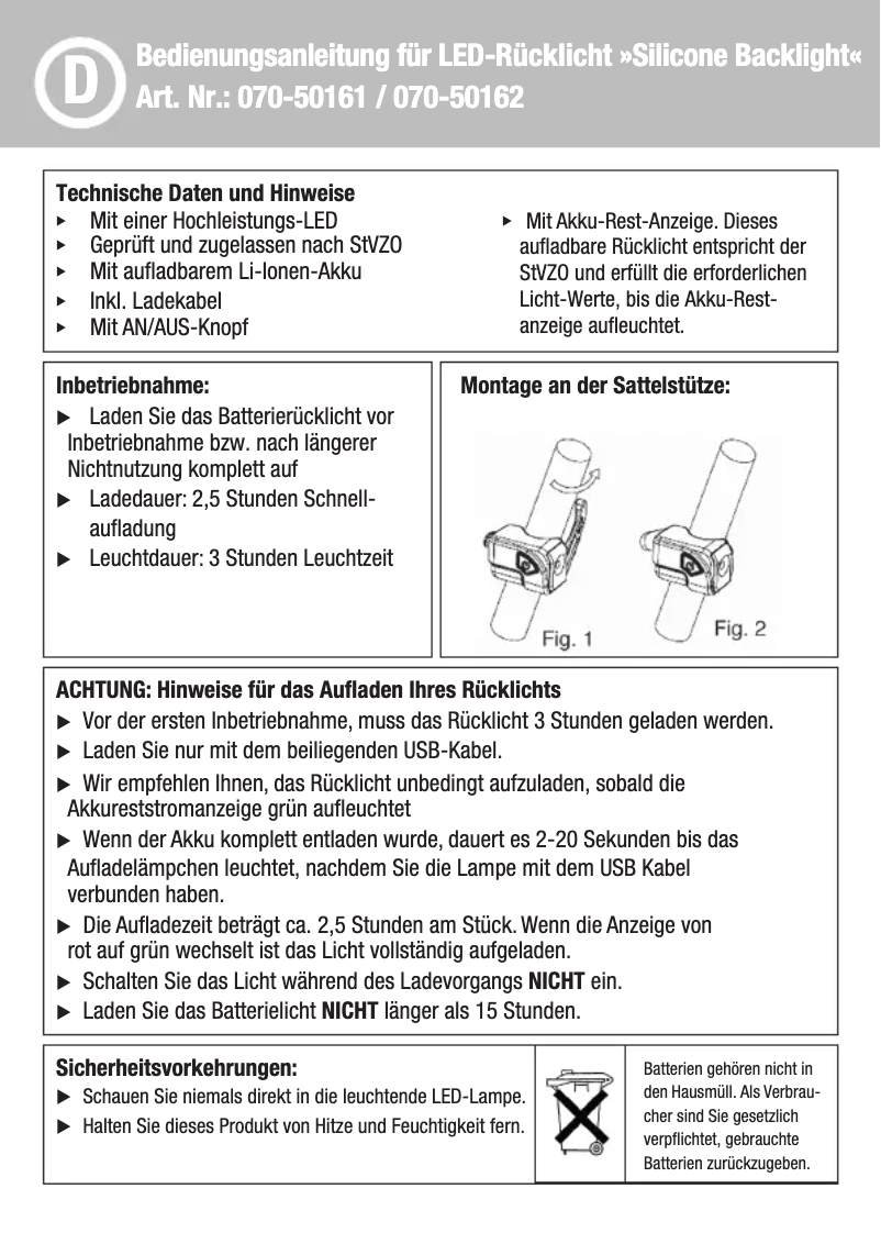 Imagen de la primera página del manual del dispositivo Silicone