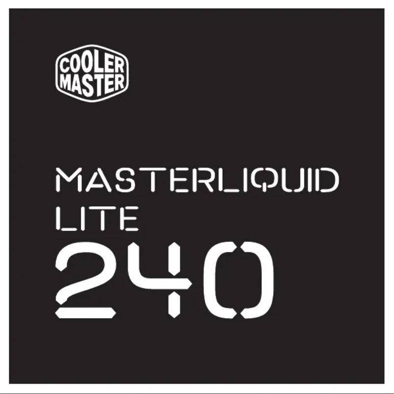 Página 1 del manual Manual de usuario Cooler Master Masterliquiq Lite 240