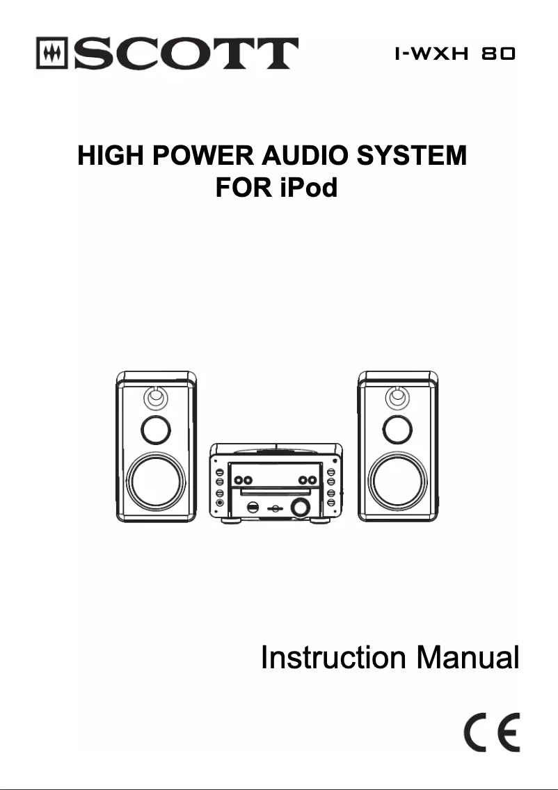Página 1 del manual Manual de usuario Scott Orion