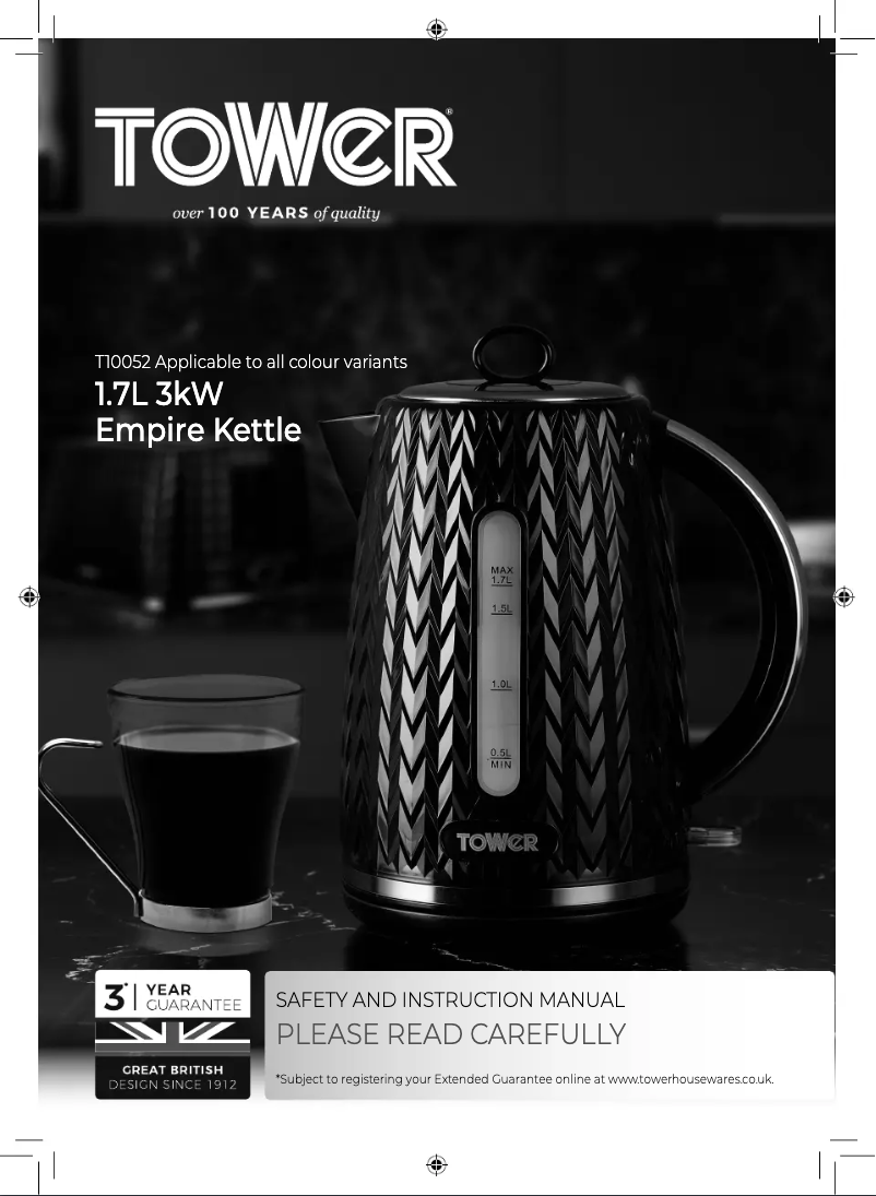 Página 1 del manual Manual de usuario Tower Empire T10052