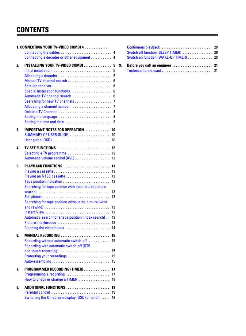 Imagen de la primera página del manual del dispositivo 14PV100