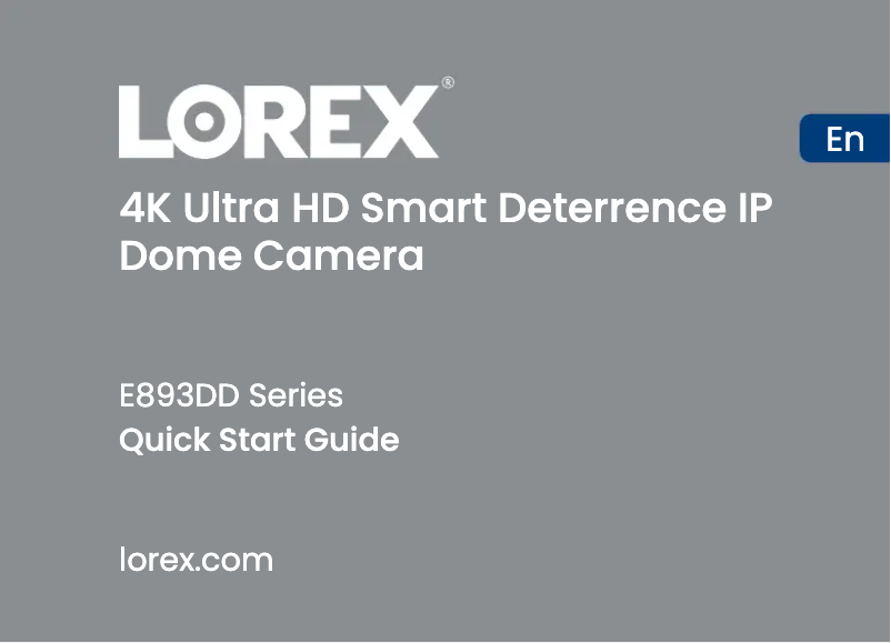 Imagen de la primera página del manual del dispositivo E893DDP