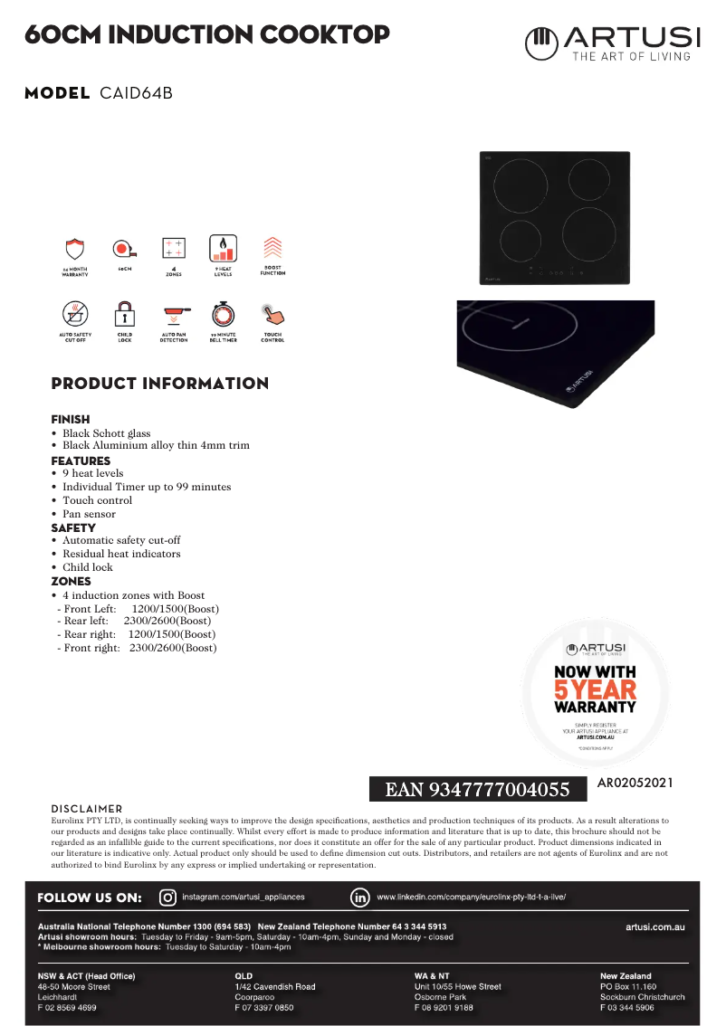 Imagen de la primera página del manual del dispositivo CAID646B