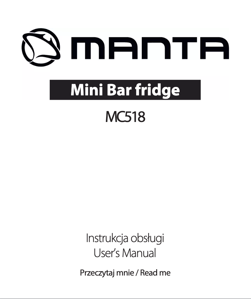 Página 1 del manual Manual de usuario Manta MC518