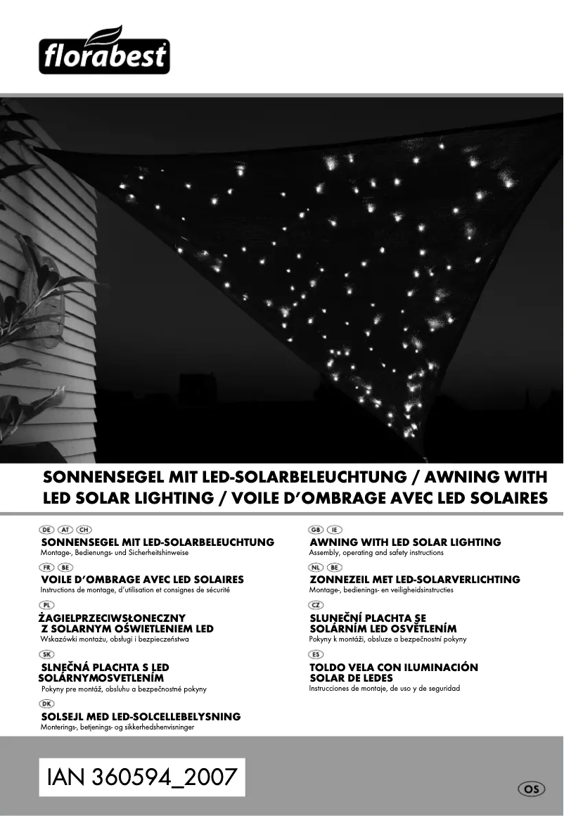 Imagen de la primera página del manual del dispositivo HG07036