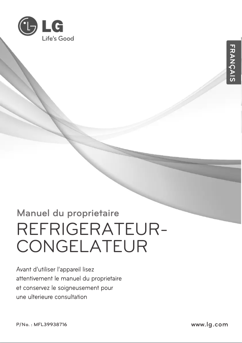 Imagen de la primera página del manual del dispositivo GR-B572YPC