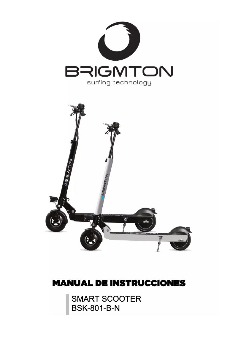 Página nº 1 - Manual de usuario Brigmton BSK-801