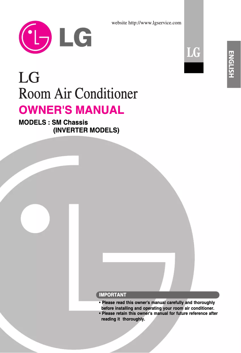 Página 1 del manual Manual de usuario LG ASNW306MMH1