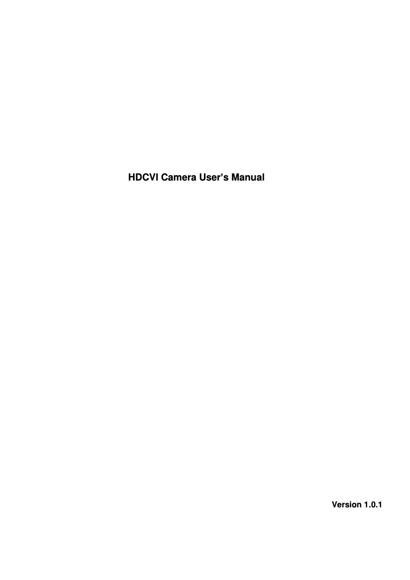 Página 1 del manual Manual de usuario Dahua Technology Lite HAC-HDW1400EM-A