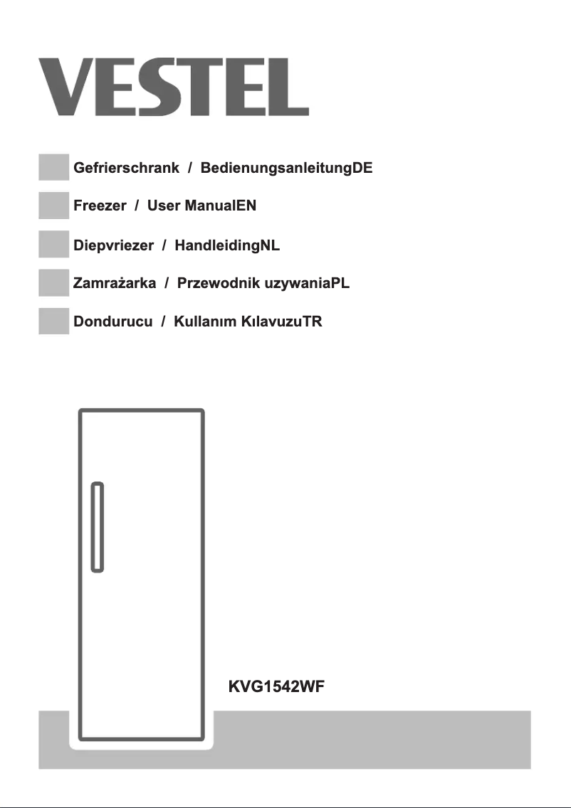 Imagen de la primera página del manual del dispositivo KVG1542WF