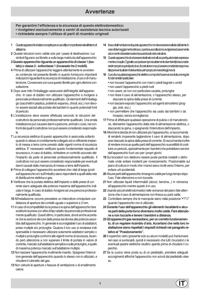 Imagen de la primera página del manual del dispositivo CP 65S F8