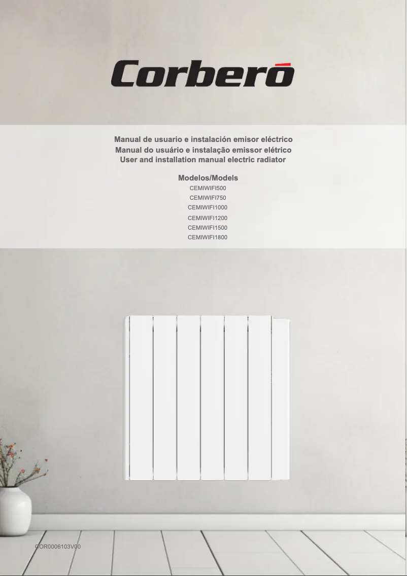 Imagen de la primera página del manual del dispositivo CEMIWIFI1000
