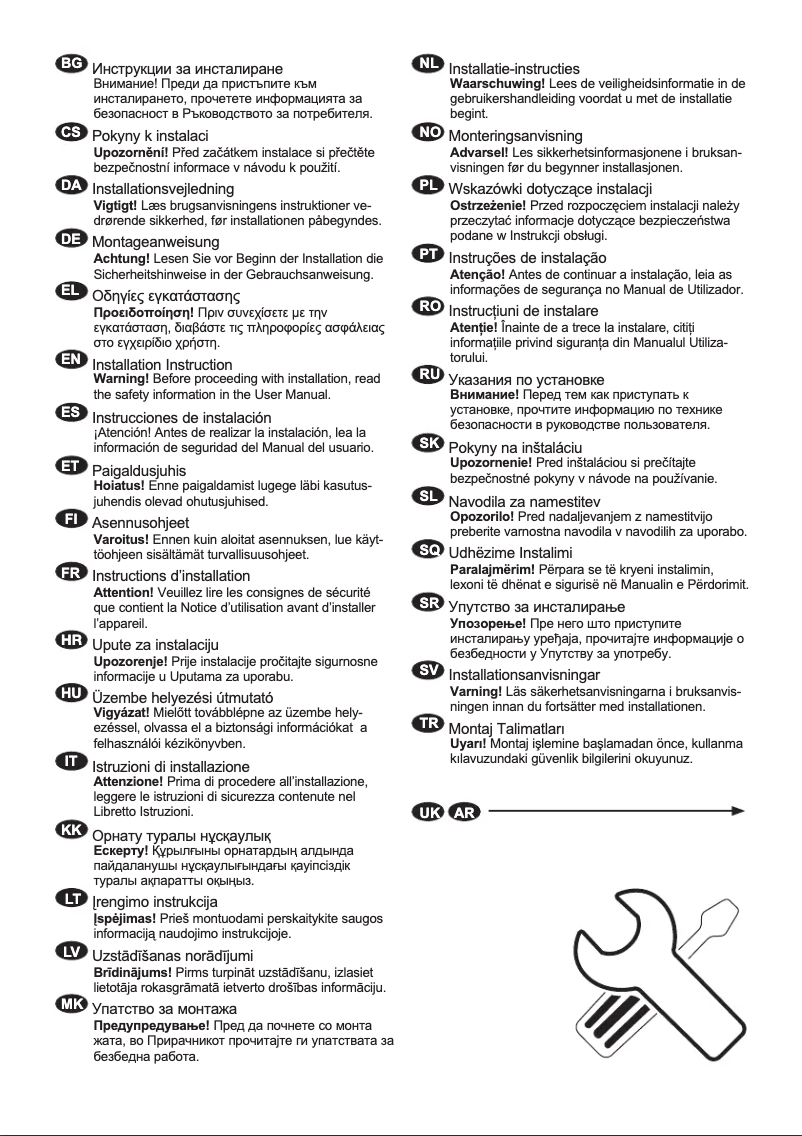 Imagen de la primera página del manual del dispositivo ZRAK10ES3