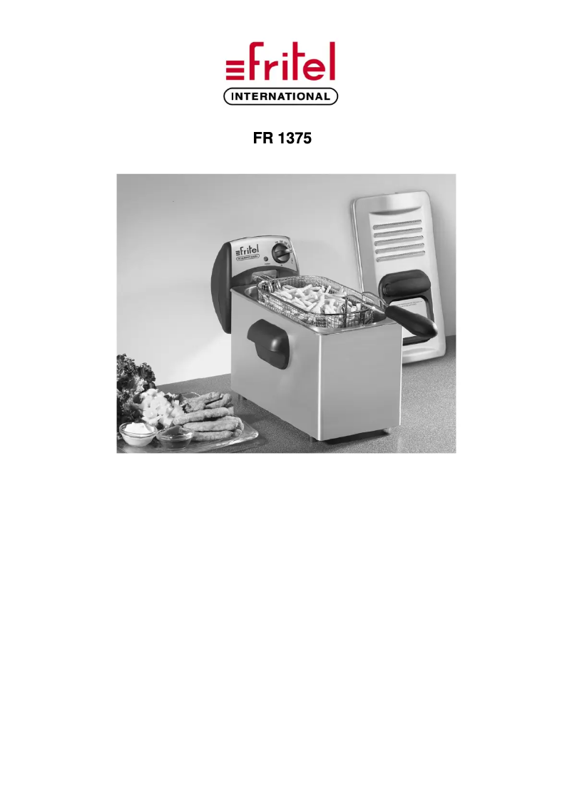 Imagen de la primera página del manual del dispositivo FR 1375