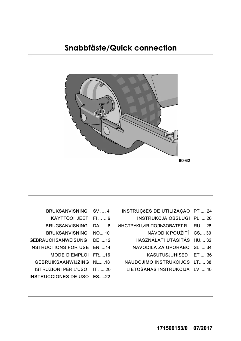 Página 1 del manual Manual de usuario Stiga PARK 320