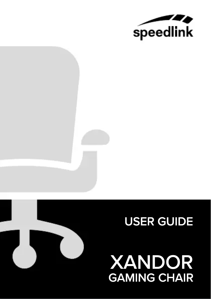 Página 1 del manual Manual de usuario Speed-Link Xandor SL-660005-BKRD