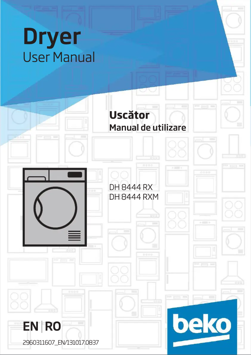 Imagen de la primera página del manual del dispositivo DH8444RX