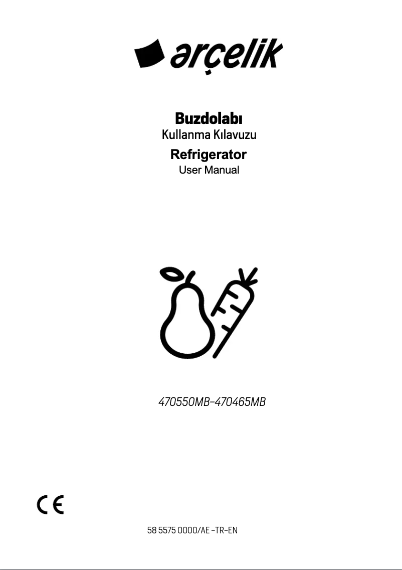 Página 1 del manual Manual de usuario Arçelik 470550 MB