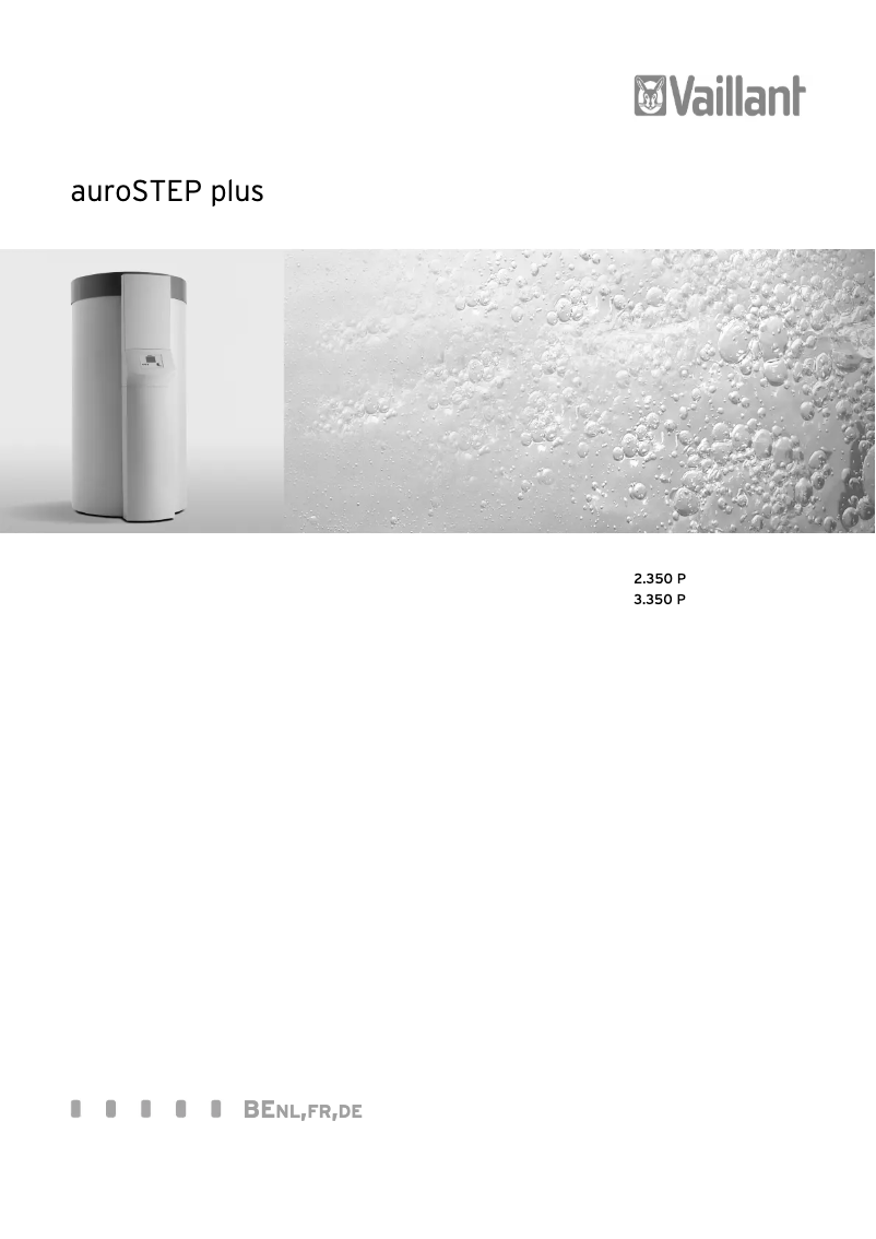 Página 1 del manual Manual de usuario Vaillant AuroSTEP plus 2.350 P