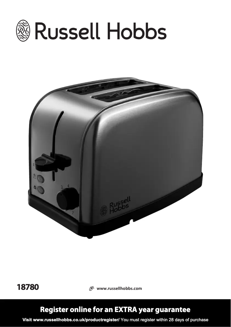 Página 1 del manual Manual de usuario Russell Hobbs 18780