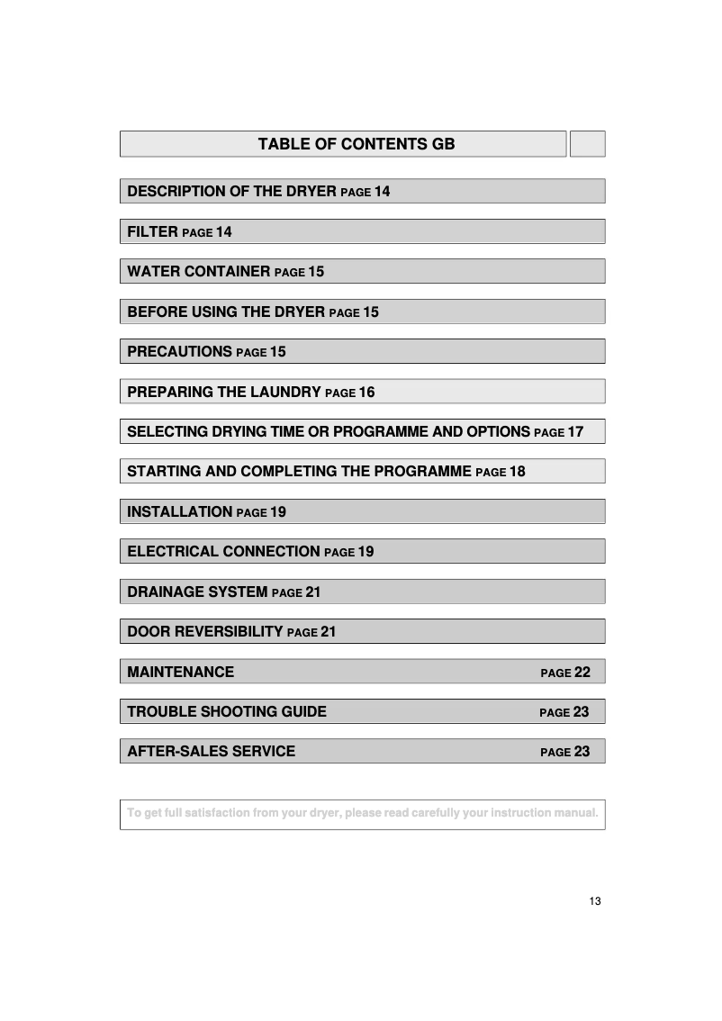 Imagen de la primera página del manual del dispositivo TRK 5822