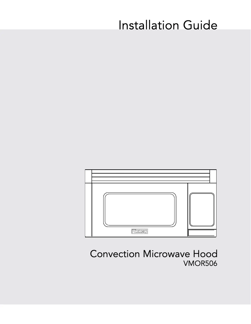 Imagen de la primera página del manual del dispositivo VMOR506SS