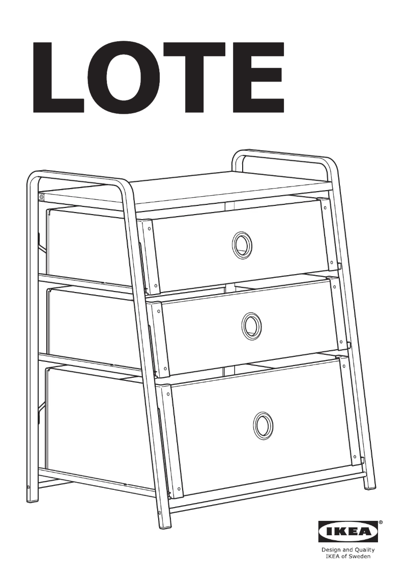 Página 1 del manual Manual de usuario Ikea LOTE 302.937.23