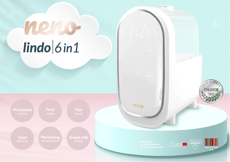 Imagen de la primera página del manual del dispositivo Lindo