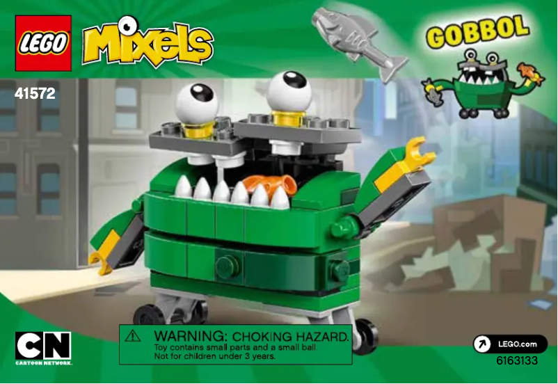 Página 1 del manual Manual de usuario Lego Mixels 41572