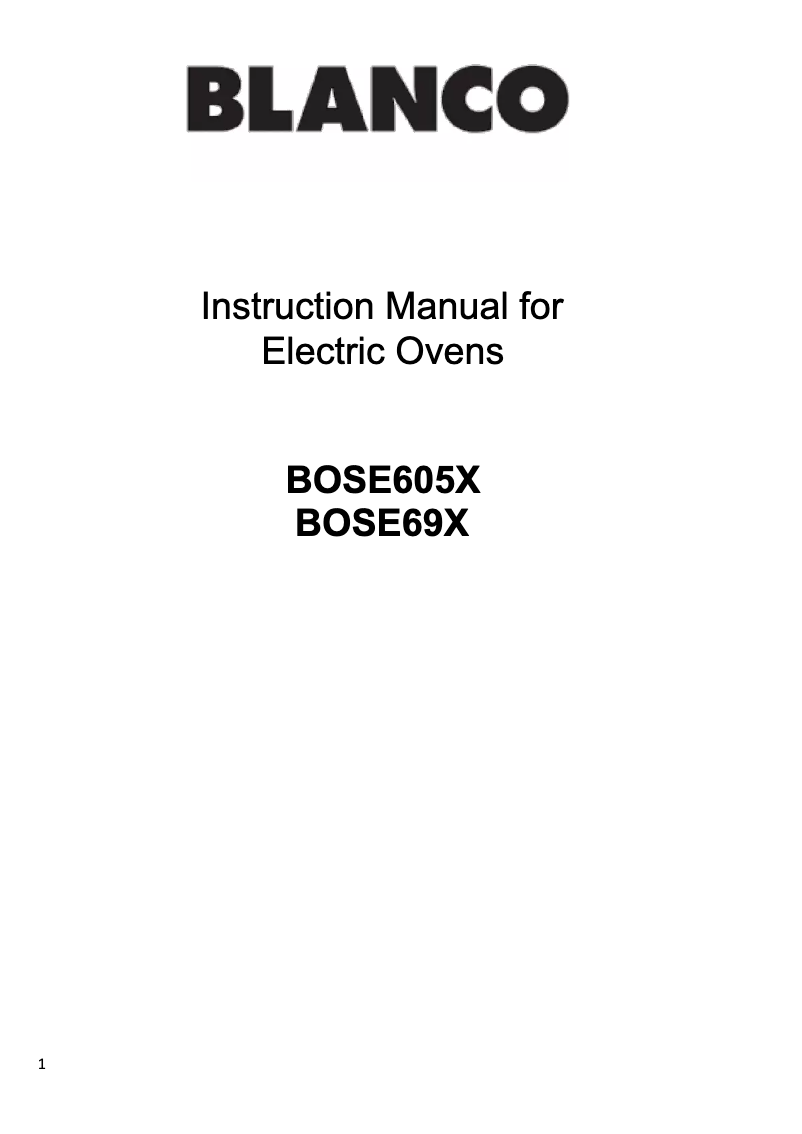 Imagen de la primera página del manual del dispositivo BOSE69X