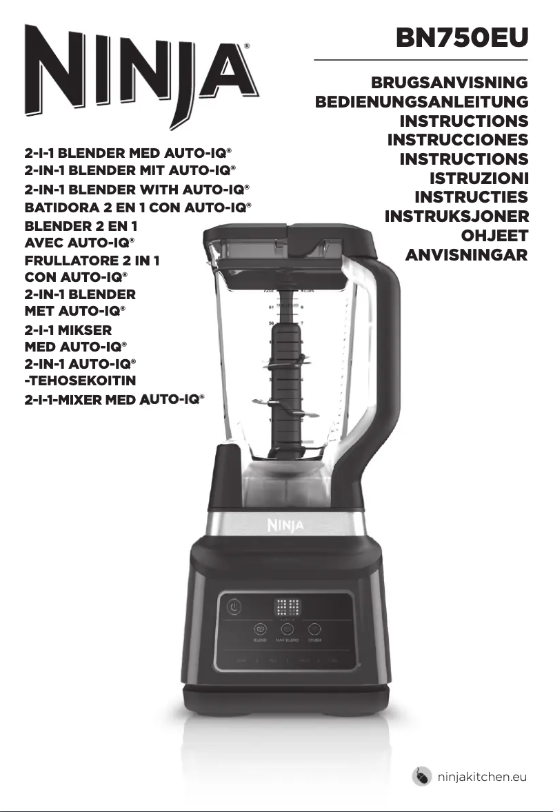 Imagen de la primera página del manual del dispositivo Auto-iQ BN750EU