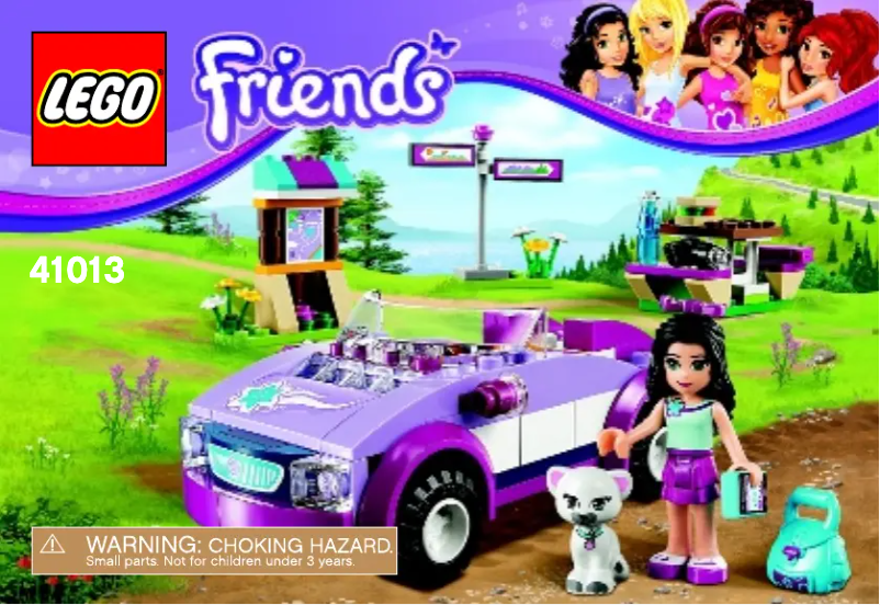 Página 1 del manual Manual de usuario Lego Friends 41013