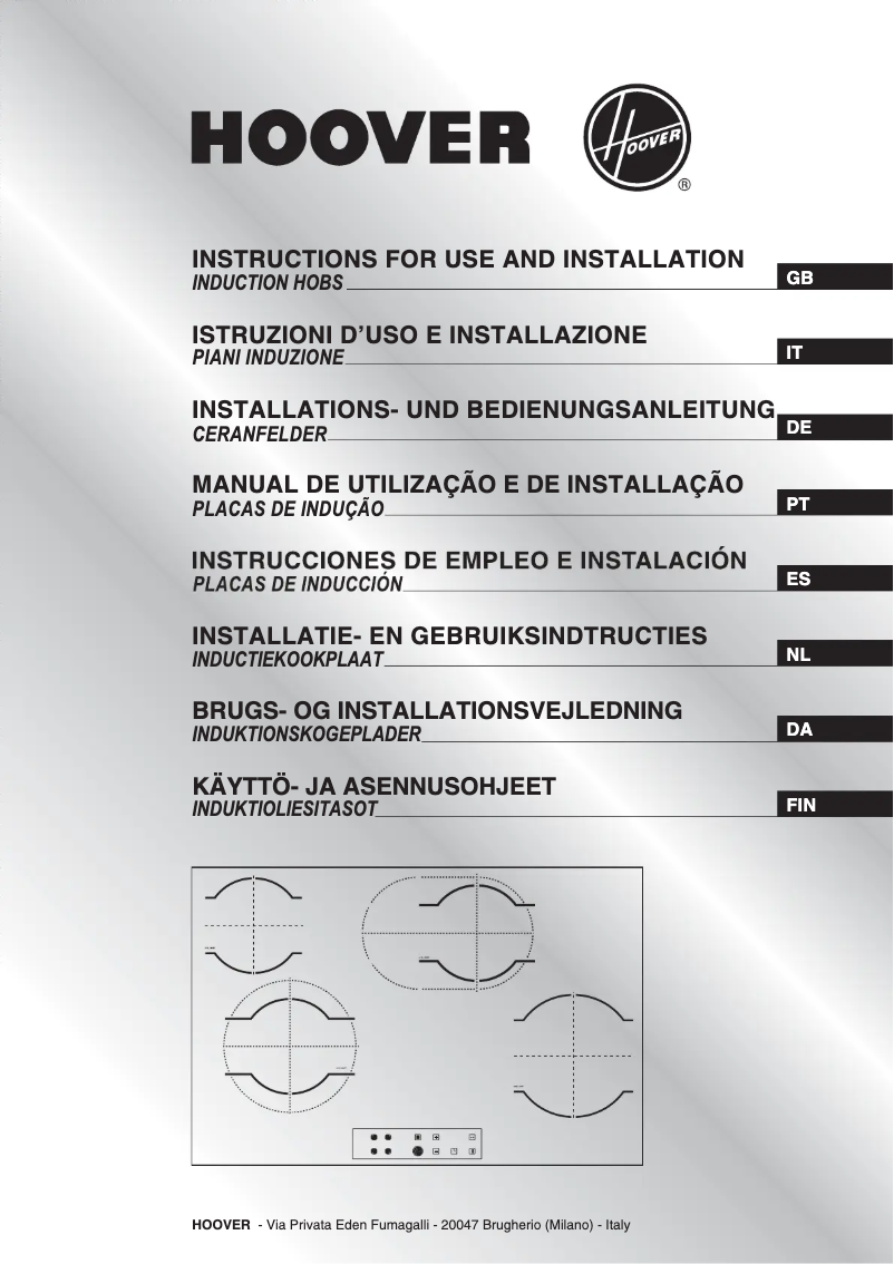 Página 1 del manual Manual de usuario Hoover HVI 740 X