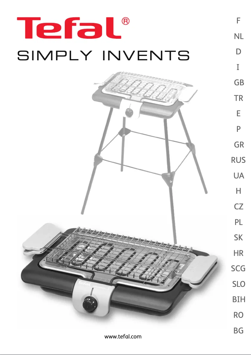 Imagen de la primera página del manual del dispositivo Simply Invents BG2110