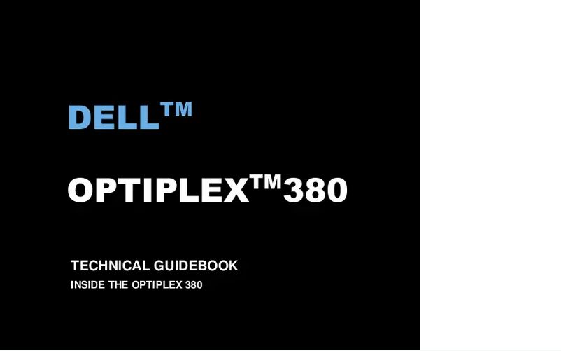 Página nº 1 - Manual de usuario Dell OptiPlex 380SF