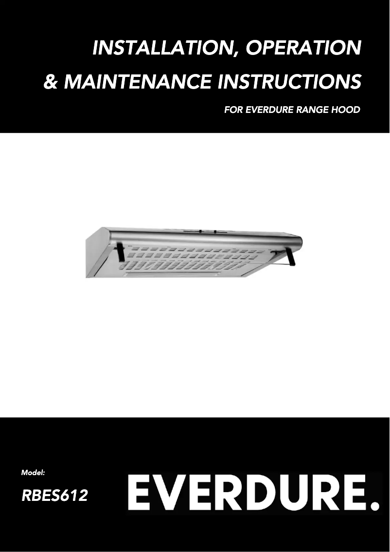Imagen de la primera página del manual del dispositivo RBES612
