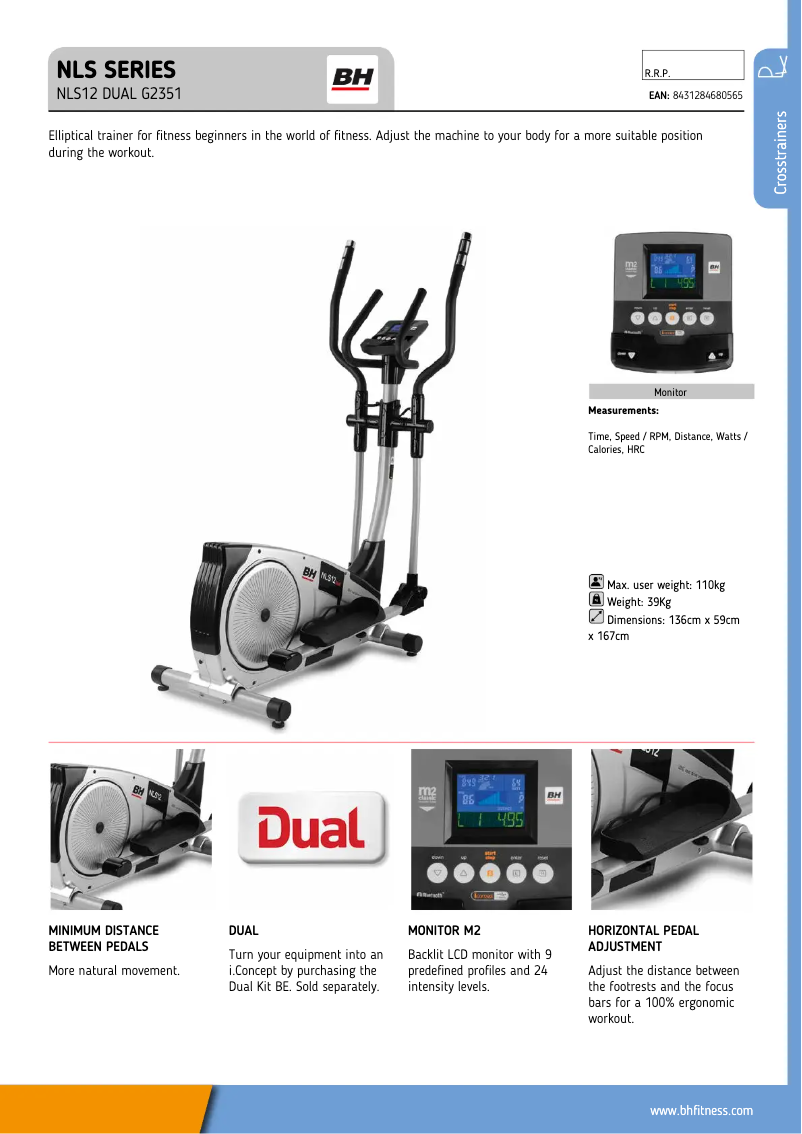 Imagen de la primera página del manual del dispositivo G2351