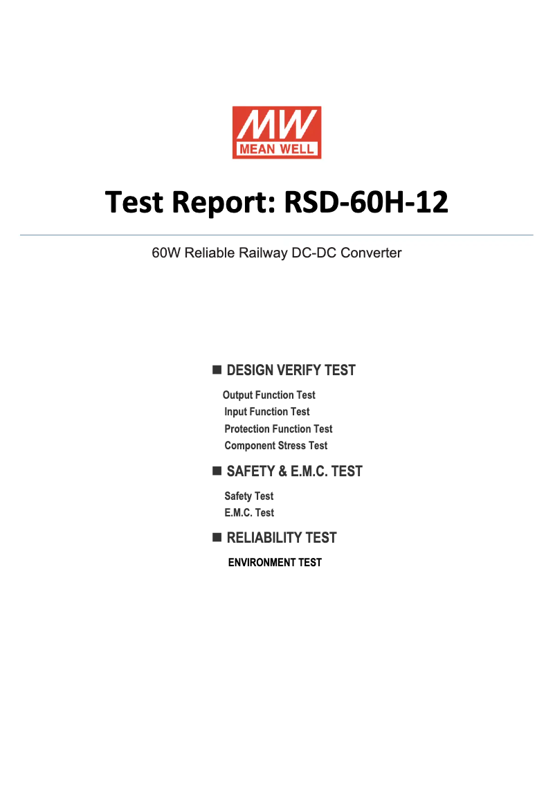 Imagen de la primera página del manual del dispositivo RSD-60H-12