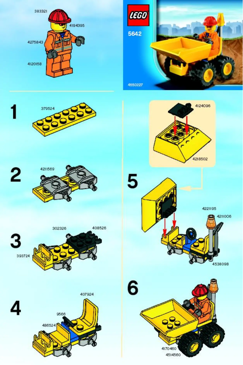 Página 1 del manual Manual de usuario Lego Tipper Truck