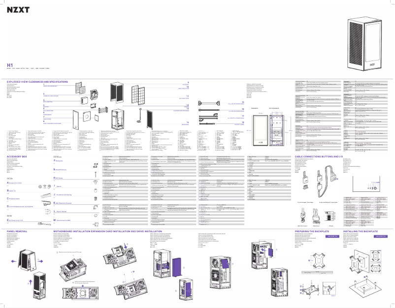 Página 1 del manual Manual de usuario NZXT H1