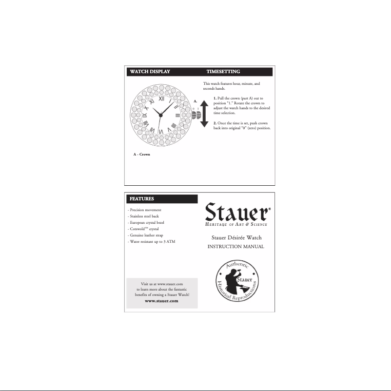 Página 1 del manual Manual de usuario Stauer 31527