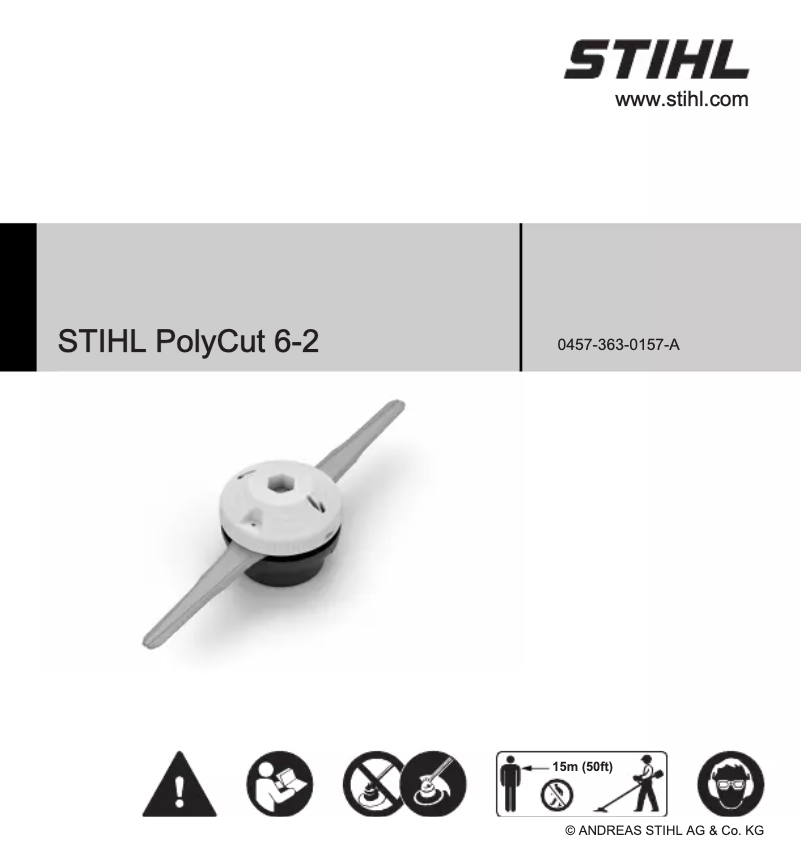 Página 1 del manual Manual de usuario Stihl PolyCut 6-2