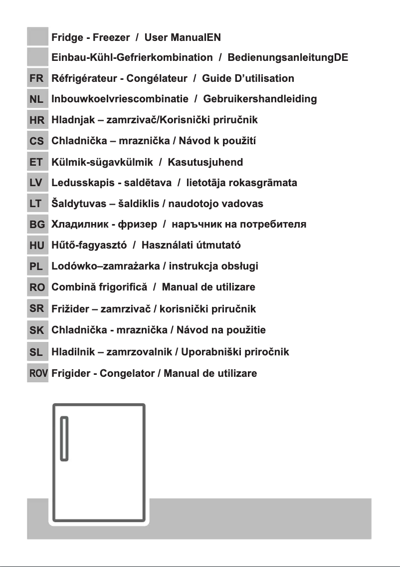 Página 1 del manual Manual de usuario Bauknecht KSI 9GF3E