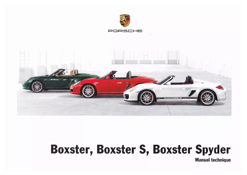 Imagen de la primera página del manual del dispositivo Boxter Spyder (2010)