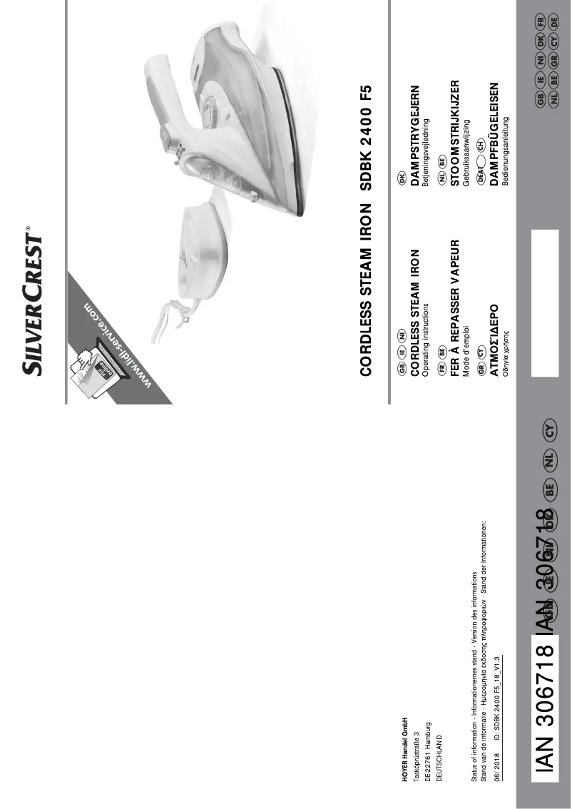 Página 1 del manual Manual de usuario SilverCrest SDBK 2400 F5