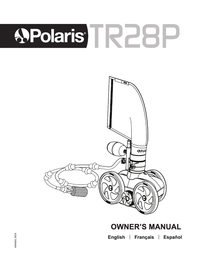 Página 1 del manual Manual de usuario Polaris TR28P