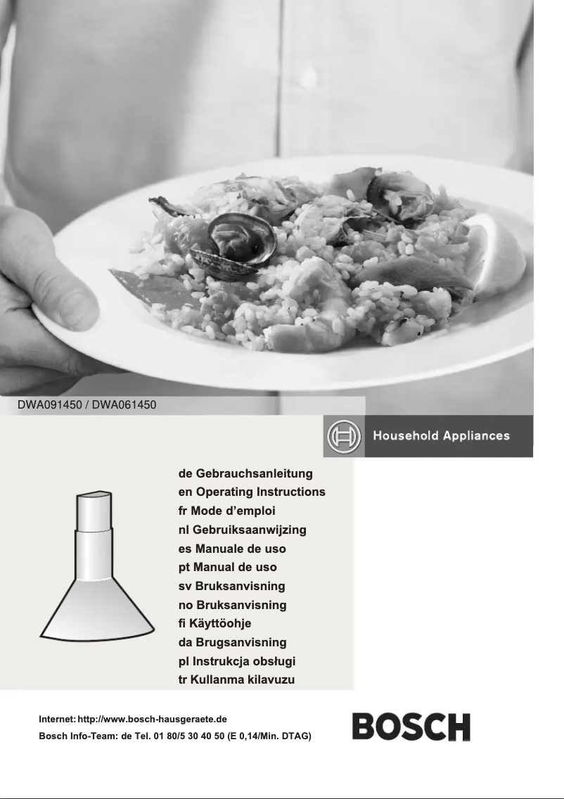 Imagen de la primera página del manual del dispositivo DWA091450